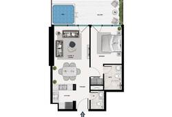 1 bedroom apartment